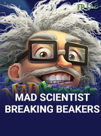 Mad Scientist Breaking Beakers